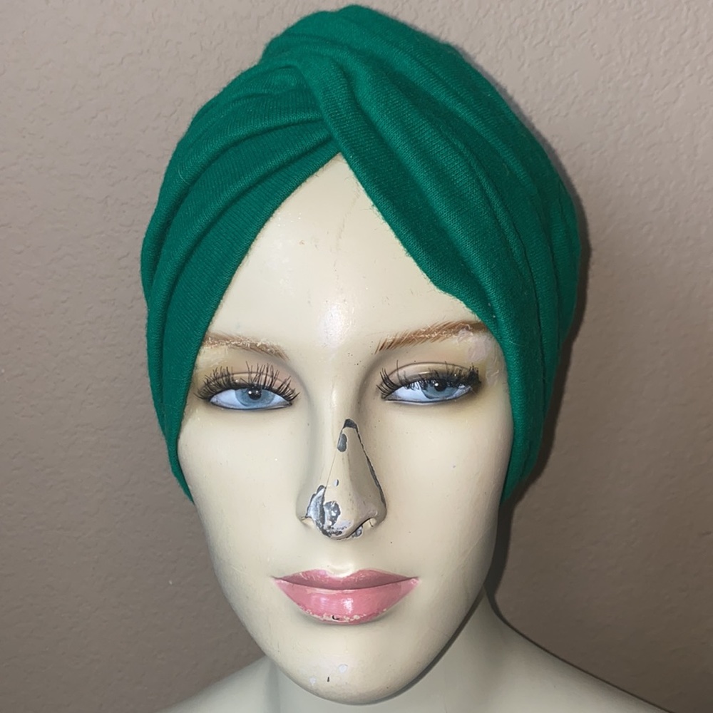 Vintage Twisted AN ORIGINAL BY DAYNE WOOL HAT Turban Head Wrap - Picture 2 of 6